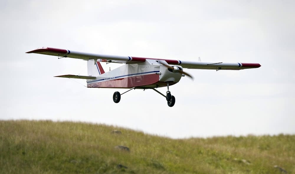 UAV flying