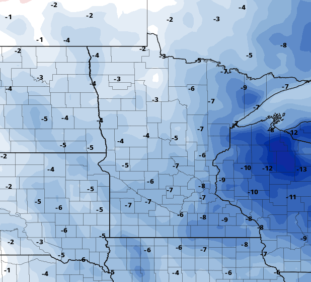 Seasonably cool Monday with plenty of sunshine; frost potential Monday night