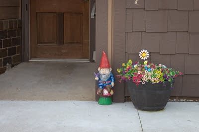 Colorful gnomes is seem