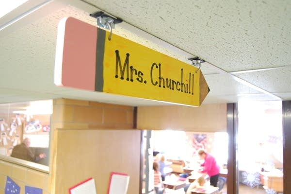 Mrs. Churchill's classroom