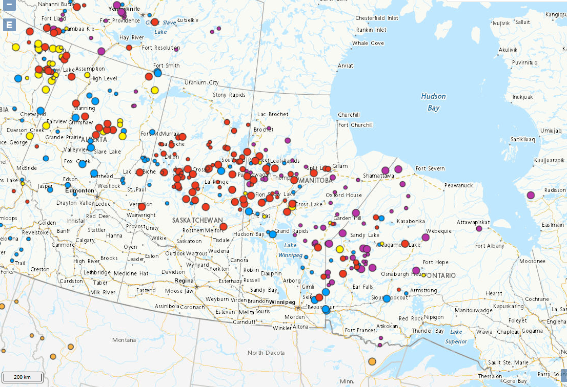 Canadian wildfires