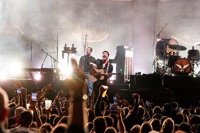 Photos: Mumford and Sons play to a capacity crowd at Mystic Lake Amphitheater