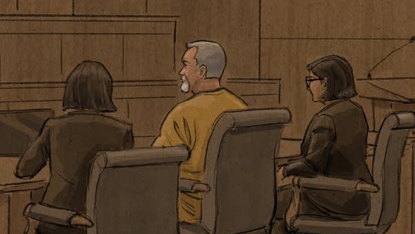 Vance Boelter sketch hearing