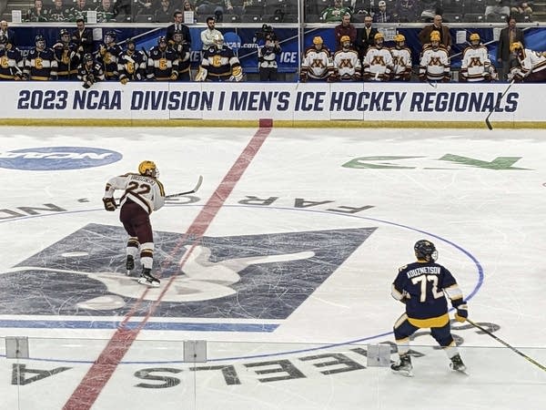 NCAA hockey: Minnesota beats Canisius 9-2, will challenge St. Cloud for Frozen Four spot