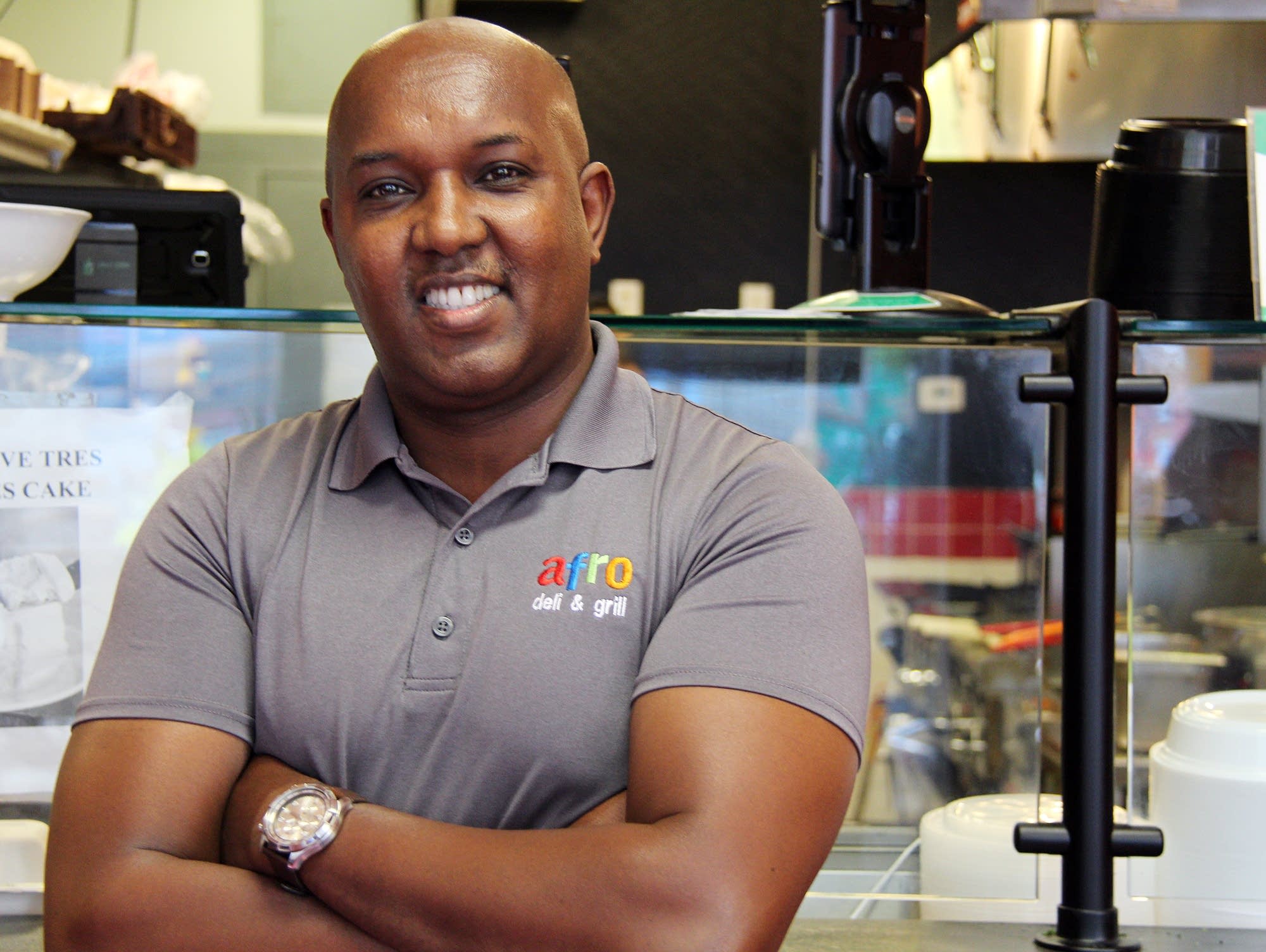 Abdirahman Kahin, owner of Afro Deli, has signed on to be an investor.