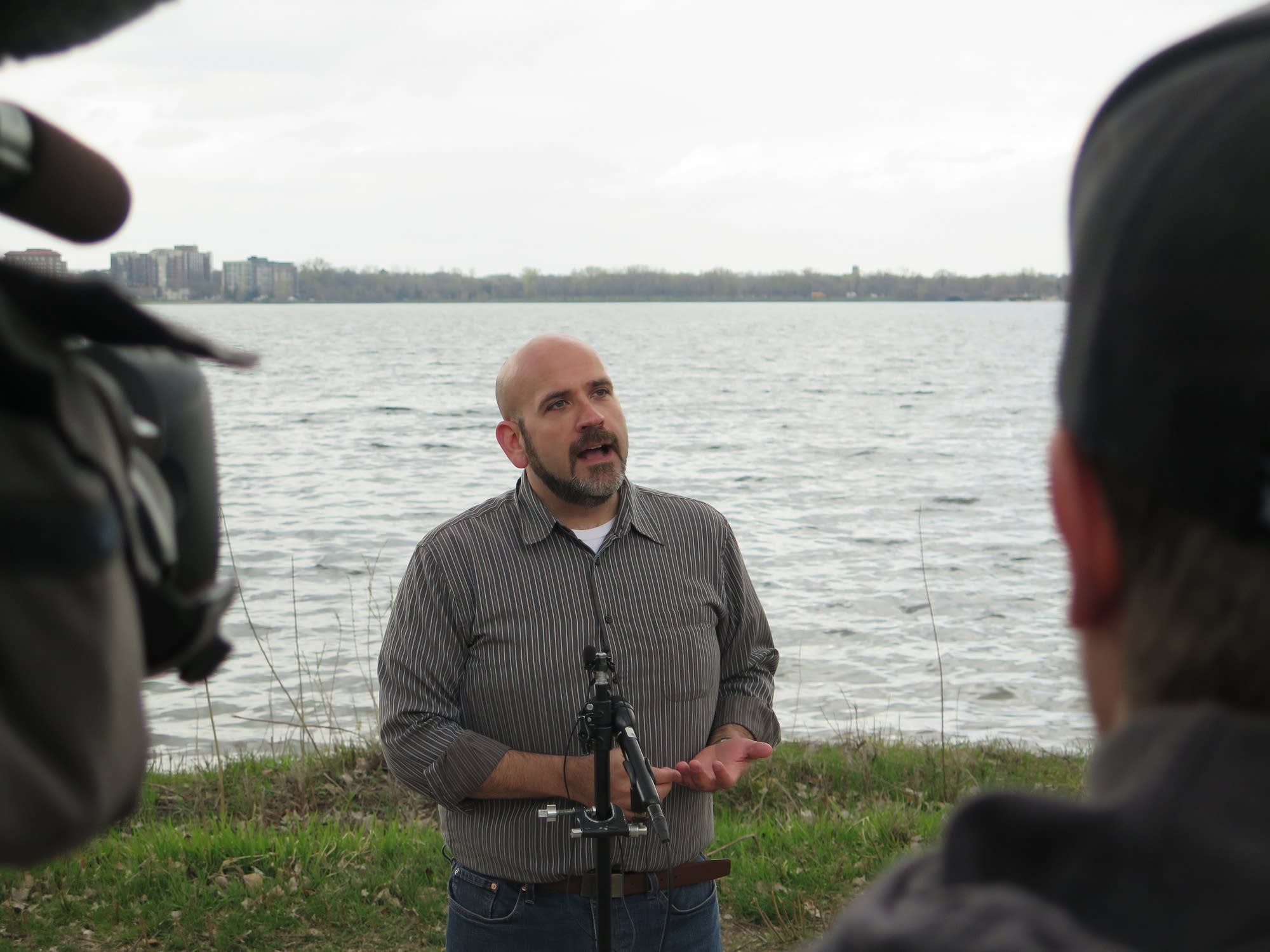 Minneapolis Park Board President Brad Bourn