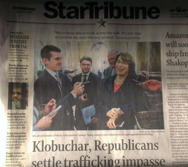 Politico offers less-flattering look at Klobuchar