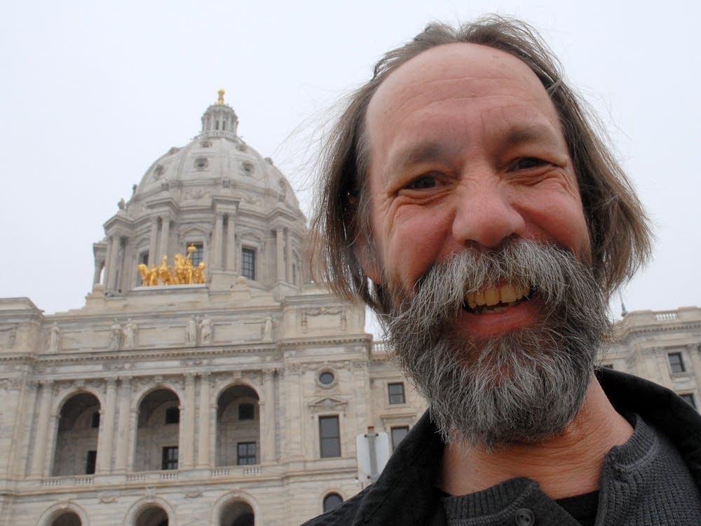 Rich Neumeister at the State Capitol