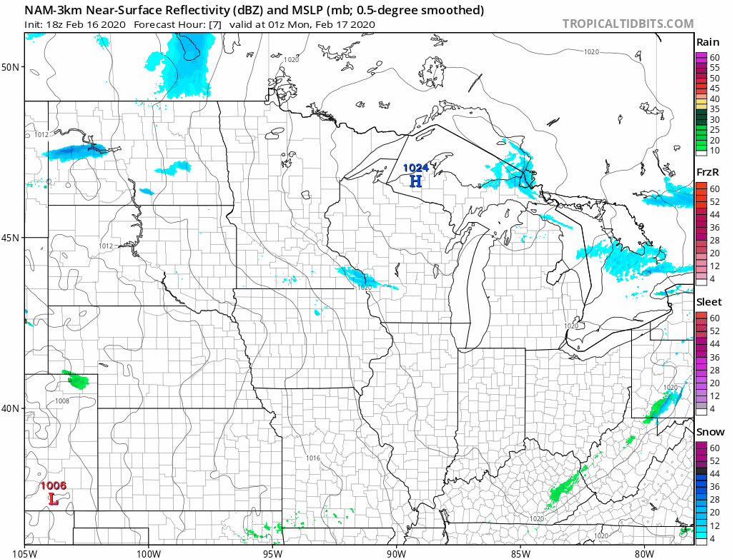 Periods of snow or a wintry mix on Monday; much colder Tuesday and Wednesday