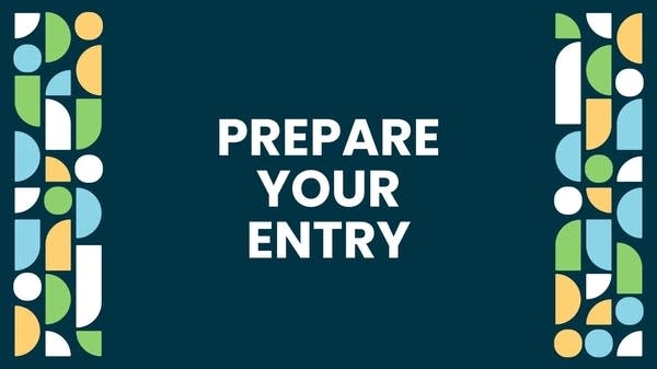 Poster Prepare Your Entry tile
