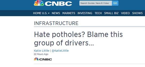 No, millennials aren’t responsible for potholes