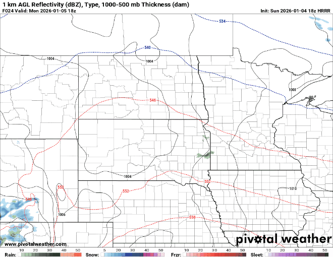 Wintry mix chances continue as warming trend develops
