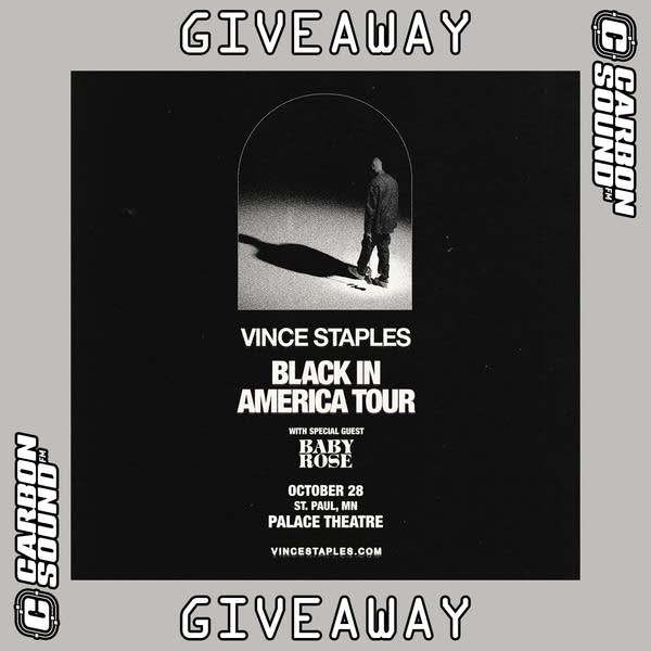 Vince Staples will perform at Palace Theatre in St. Paul on Monday, Oct. 28.