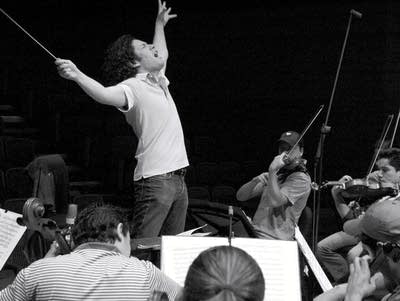Gustavo Dudamel conducts