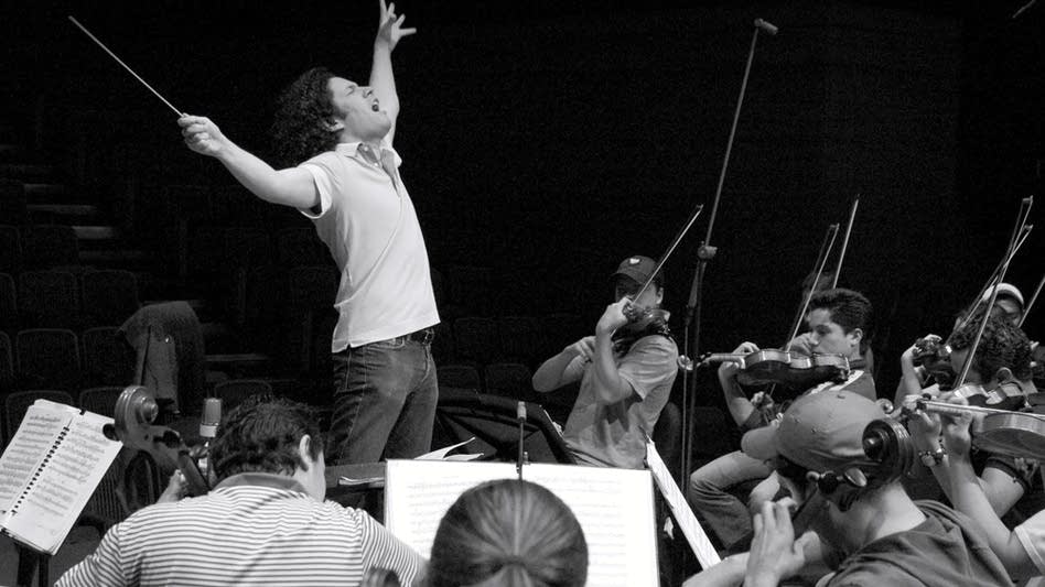 Gustavo Dudamel conducts