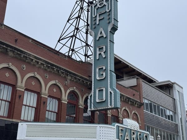 A theatre marquee