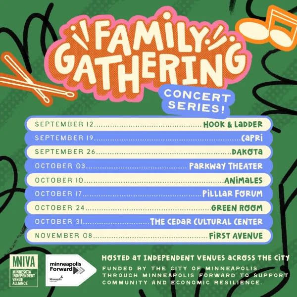 MNIVA Free Family Concert Series 2026
