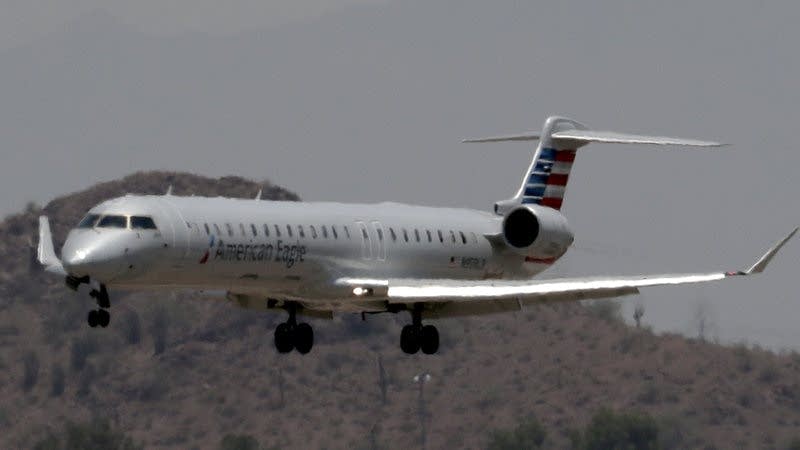 An American Eagle jet