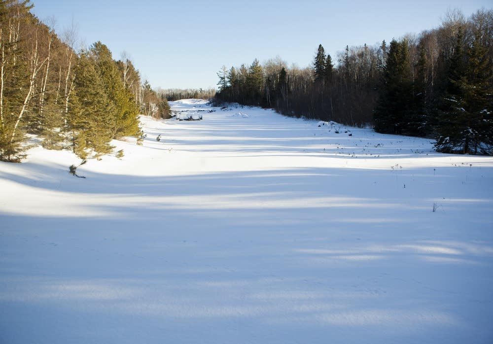 Gravel pit, site of parties