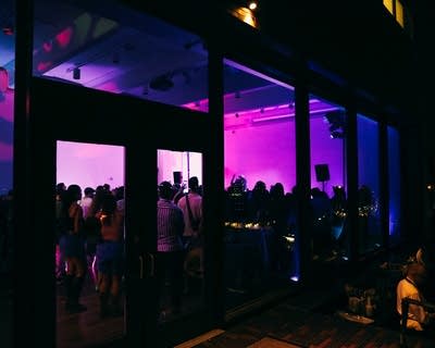 people enjoying live music at the walker art center