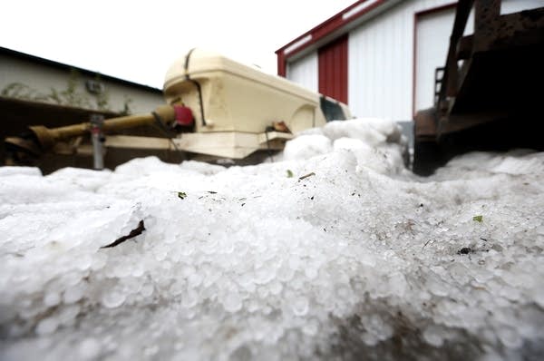 Hail at Untiedt's Vegetable Farm