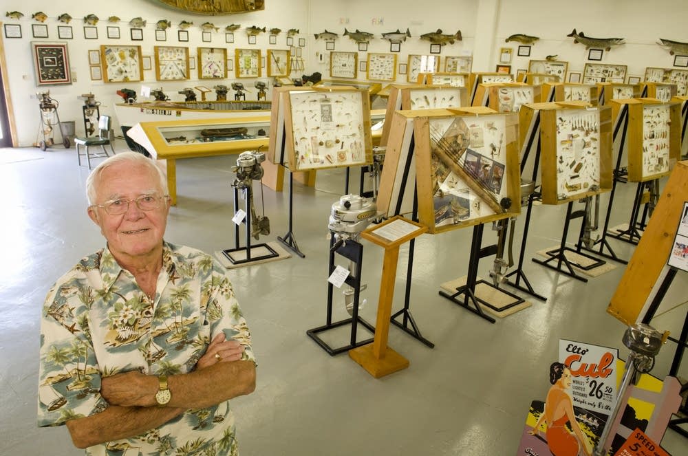 Al Baert, founder of the Minnesota Fishing Museum