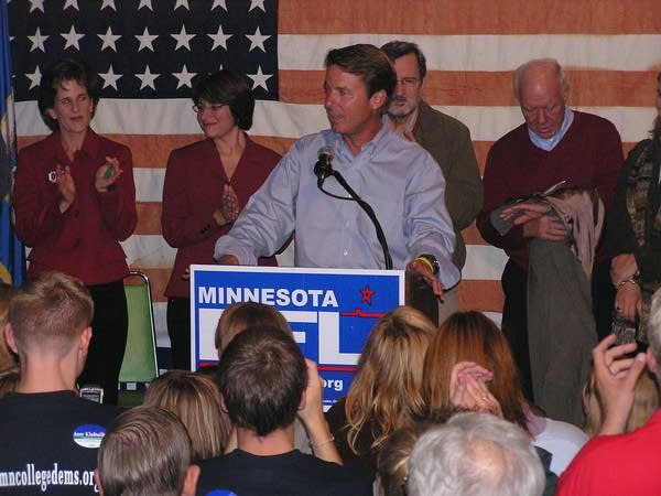 John Edwards at DFL rally