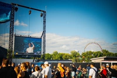 DJ Abilities performing on stage