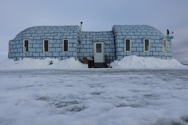 A view of the Igloo Bar.