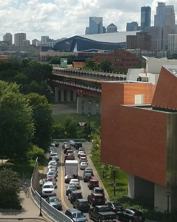 East River Parkway, trail closed by mudslide near U of M MPR News