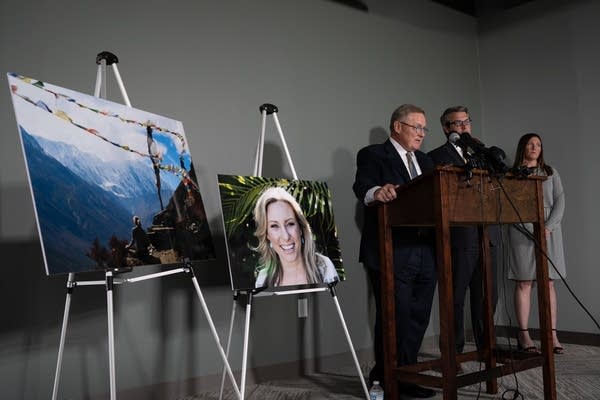 Attorneys representing the family of Justine Ruszczyk.