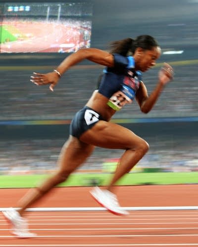 Americans Richards, Jones blow leads at Olympics | MPR News