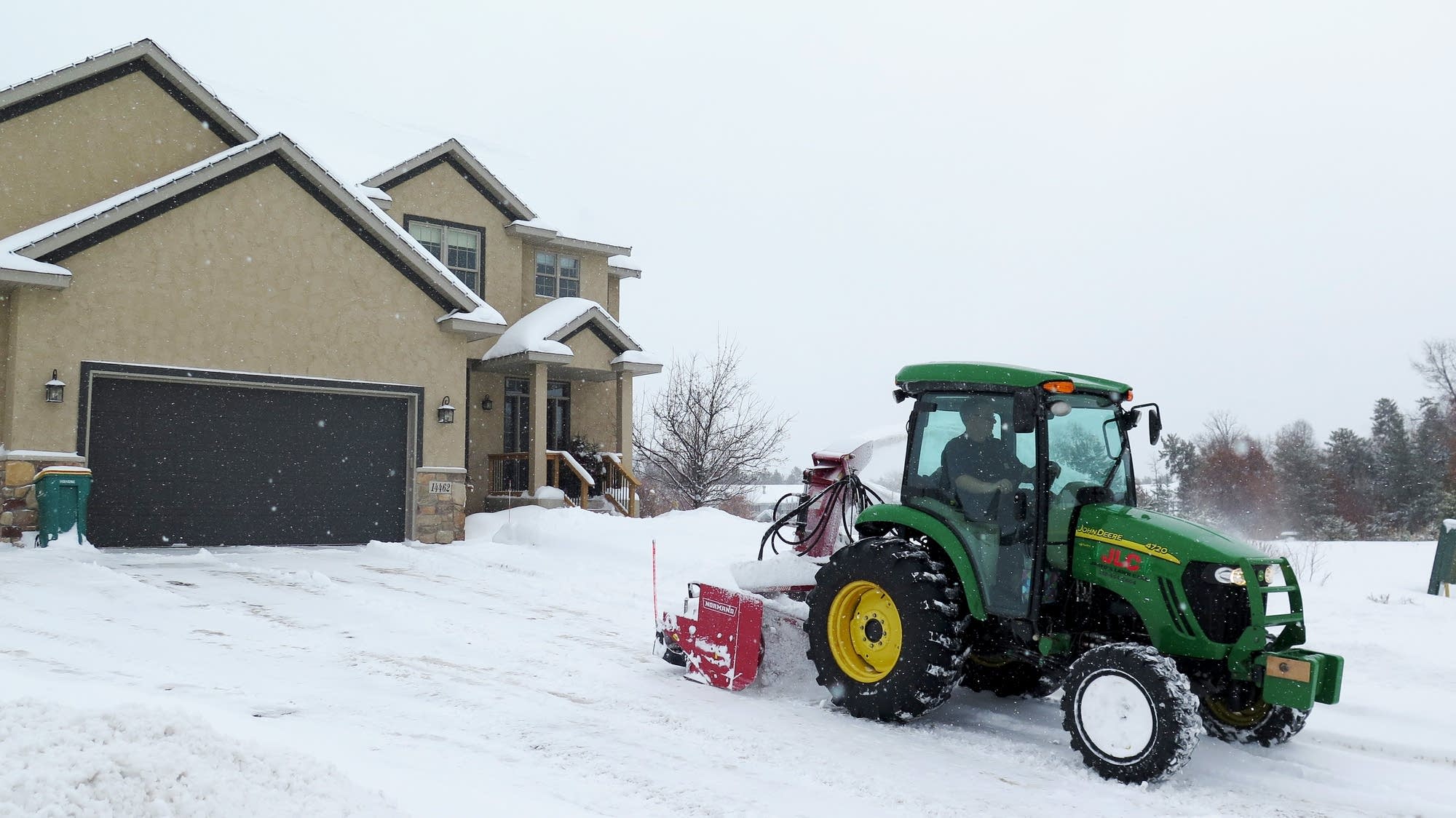Snow brings loads of work for clearing crews MPR News