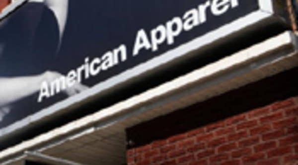 An American Apparel store.