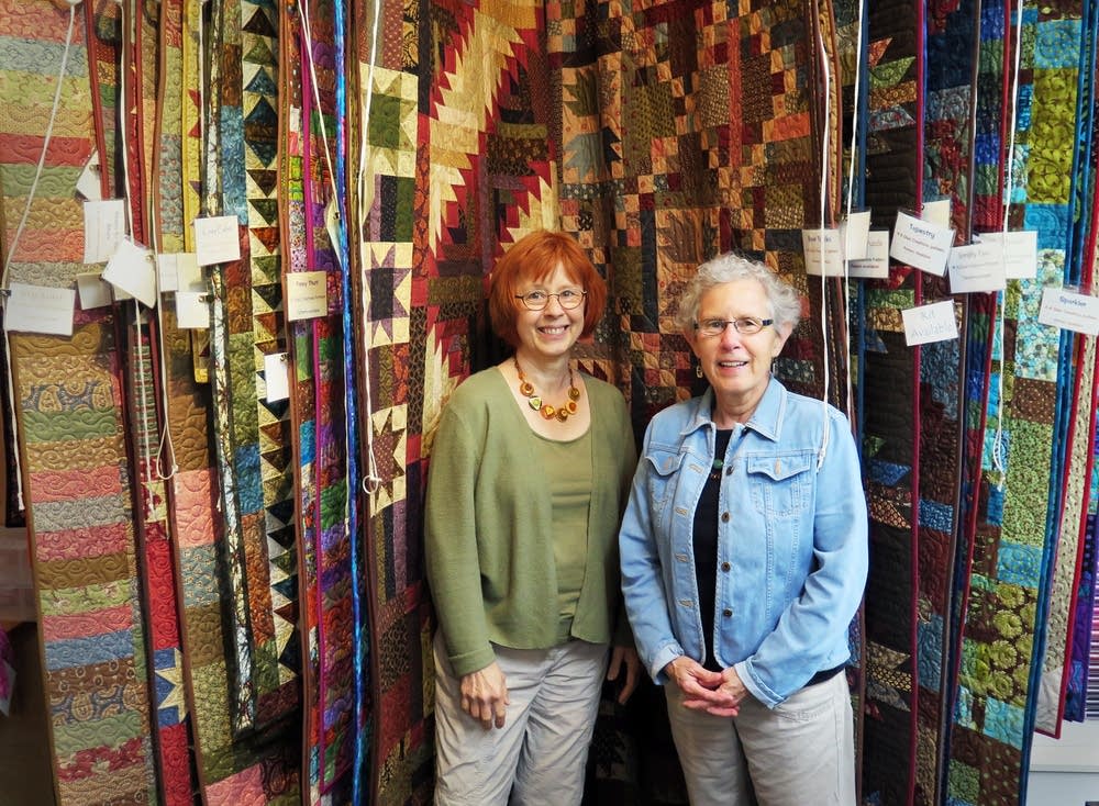 Nancy Raschka-Reeves, left, and Susan Dyer