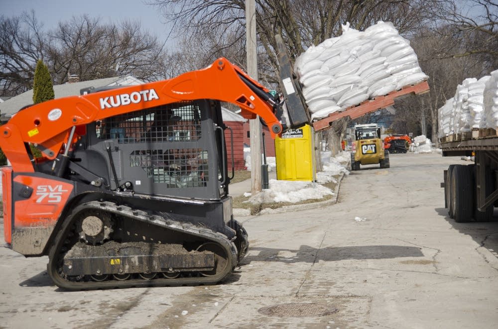 Sandbag delivery