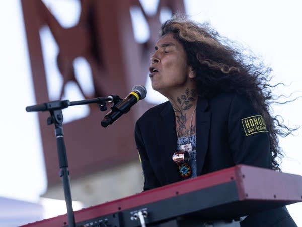 Annie Humphrey. The Water is Life Festival took place at Bayfront Festival Park in Duluth on Sunday, September 4, 2022. The day was hosted by Winona LaDuke and featured performances by Ani DiFranco, Indigo Girls, Allison Russell, Tia Wood, Low, Dessa, Joe Rainey Sr., Keith Secola, Annie Humphrey, David Huckfelt & the Unarmed Forces, Corey Medina, Gaelynn Lea, and Emcee Thomas X. D’Pharaoh Woon-A-Tai and Quannah Chasinghorse also made appearances.