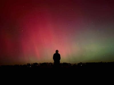 aurora in Glasford, Illinois