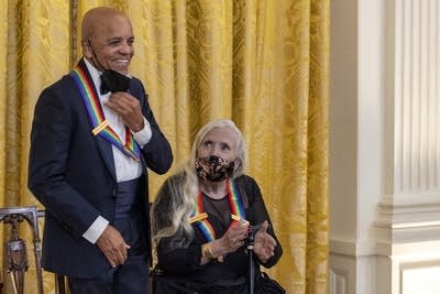 Berry Gordy and Joni Mitchell, Kennedy Center honorees