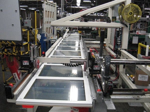 Windows roll of Andersen production line