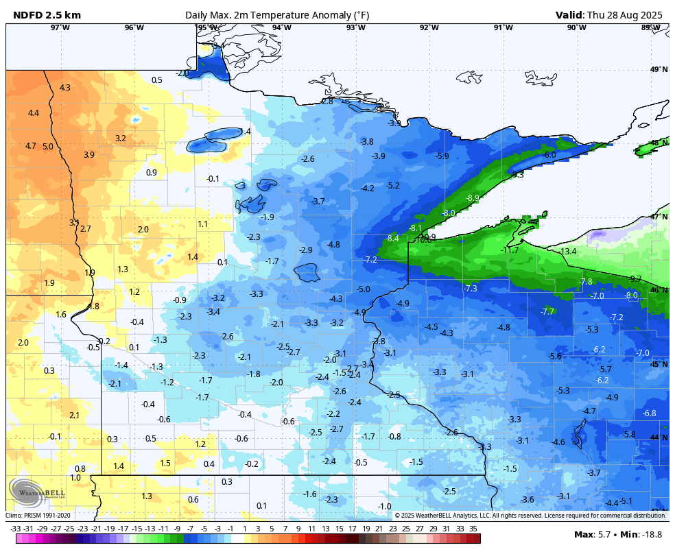Seasonable temps; monitoring a slow-moving weekend system 