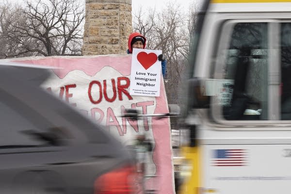 Love your Immigrant Neighbor rally