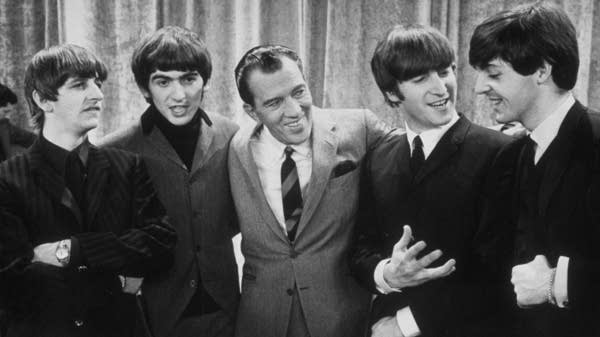 Ed Sullivan with The Beatles