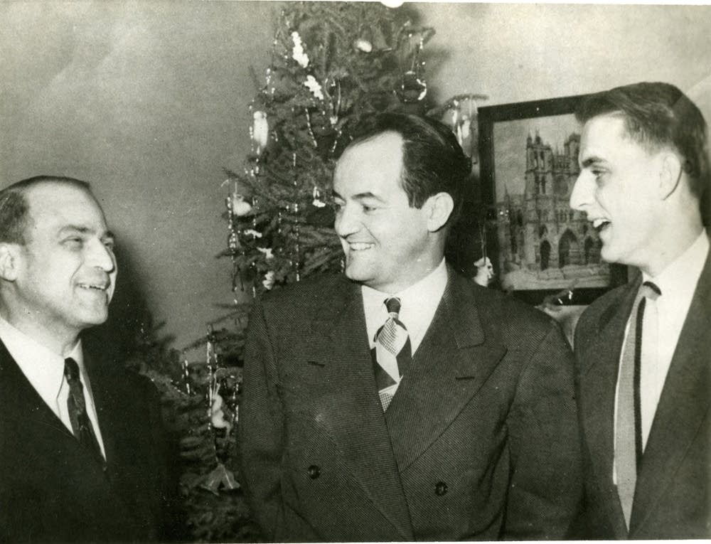 Charles Turck, Hubert Humphrey and Walter Mondale