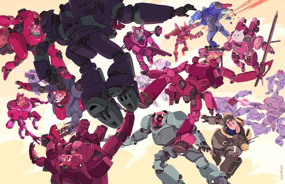 Evan Palmer's piece, ''The Final Battle''