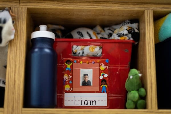 Liam's cubby