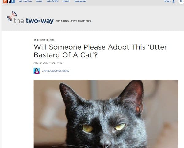 Death of a news blog: NPR’s Two-Way signs off