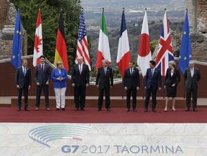 Leaders of the G7.