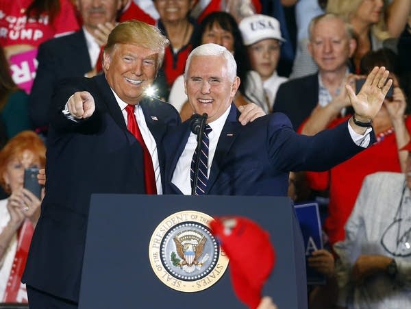 President Donald Trump and Vice President Mike Pence