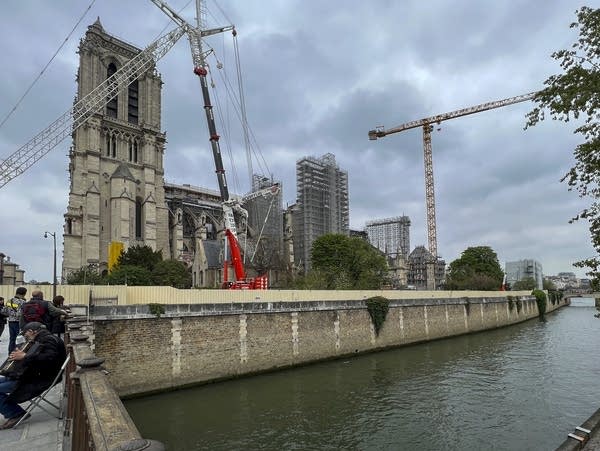 Video: Grand Marais carpenter is in France rebuilding Notre Dame Cathedral